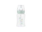 KikkaBoo Kojenecká láhev 240ml 3m+ Jungle King Mint (31302020130KB)