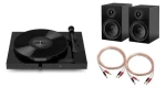 Pro-Ject JukeBox E1 HiFi Set Piano / Kompletní stereofonní audio systém s gramofonem (9pjukee1hsp)