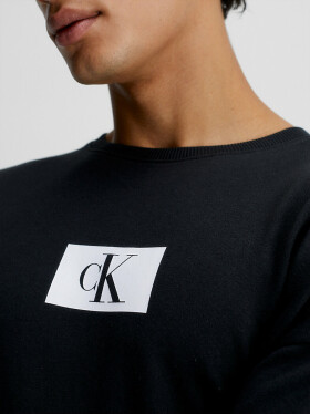 Pánská mikina Lounge Sweatshirt CK96 000NM2415EUB1 černá Calvin Klein