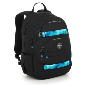 Černý studentský batoh Topgal VIKI 25037 SET SMALL