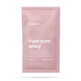 Yum Yum Whey - BeastPink (vanilková zmrzlina, 30 g) (62848-2-30g-vanillaicecream)