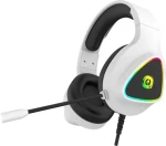 CANYON CND-SGHS6W bílá / Herní headset / RGB podsvícení / USB + 3.5mm jack / 2m (CND-SGHS6W)