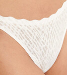 Dámská tanga ZERO Feel Bliss String - WHITE - bílé 00GZ - SLOGGI WHITE XL