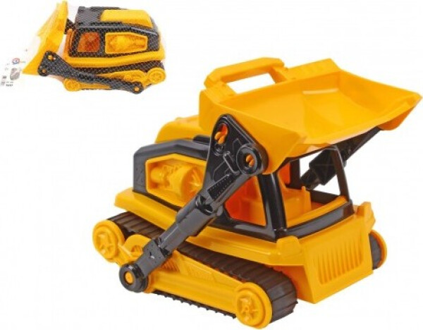 Buldozer s pásy plast 30cm na volný chod v síťce