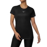 Mizuno Core Graphic tee (W) Black Oni - Běžecké tričko Mizuno Core Graphic tee J2GAC20890 Velikost textilu: XL