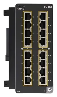 Cisco Catalyst IE3300 Rugged Series / Rozšiřující modul / 16x GbE RJ-45 (IEM-3300-16T=)