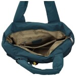 Trendy dámská textilní kabelka na rameno Larysya, tyrkysová