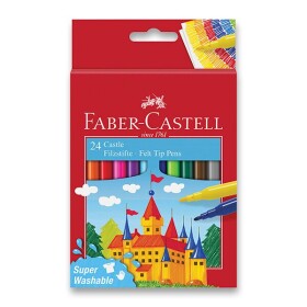 Dětské fixy Faber-Castell Castle, 24ks