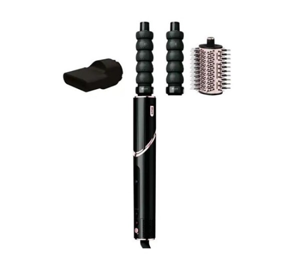 Shark HD426EU FlexStyle - Černá, 3v1 multifunkční styler a vysoušeč, 3 nástavce, 180° otočný