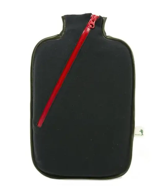 Hugo Frosch Eco Classic Comfort Termofor se softshellovým obalem na zip – černá (4250098531269)