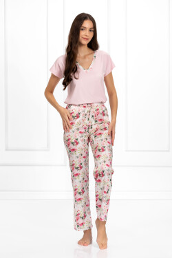 Růžové pyžamo Ines