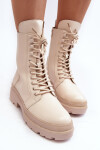 Dámské pracovní boty z ekokože světle béžové Irande 40