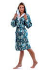Dámský župan 3151 Oahu s kapucí - Vestis M