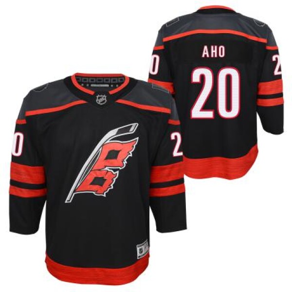 Outerstuff Dětský dres Sebastian Aho Carolina Hurricanes Premier Home Velikost: L/XL