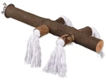 TRIXIE Bidýlko Natural Living hnědé 25 cm / Bavlna, dřevo / Pro andulky a korely (G12-5889)