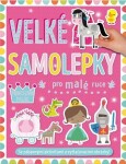 Velké samolepky pro malé ruce Princeznin palác - Dawn Machell