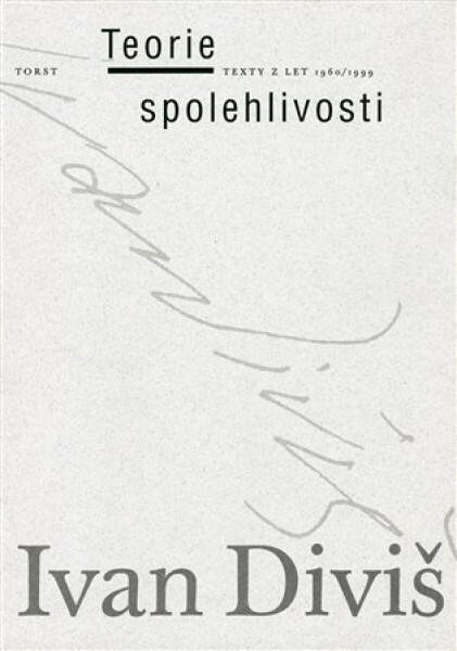 Teorie spolehlivosti - Ivan Diviš