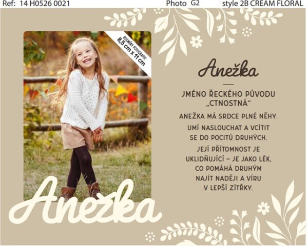 21_Fotorámeček se jménem_Anežka - Albi