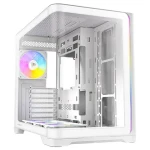 Antec C5 Curve ARGB bílá / ATX / 2x USB-A 3.0 / 1x USB-C 3.2 Gen 2 / 4x 120mm ARGB / bez zdroje / průhledná bočnice (0-761345-10226-1)