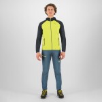 KARPOS Ambrizzola Full-Zip Hoodie, Primrose/Vulcan velikost: L