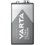 Varta Professional Baterie 6LR61 / 9.0V / 1200 mAh / lithium / 1 ks / v blistru (6122301401)