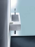 DURAVIT - Vero Umývátko 500x250 mm, s přepadem, s otvorem pro baterii vpravo, bílá 0703500008