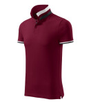 Collar Up polokošile pánská garnet M