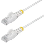StarTech Cat6 UTP Slim 2,5 m bílá / Síťový kabel / RJ-45 / PoE / IEEE 802.3bt (N6PAT250CMWHS)