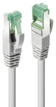 Lindy Cat6a S/FTP 10m šedá / Patch kabel / TPE / GRS recyklovaný / RJ-45 / 10GBase-T (47923)