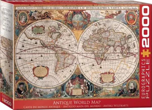 EUROGRAPHICS Puzzle Antická mapa světa