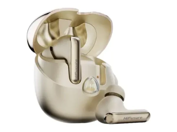 HiFuture Sonic Air zlatá / bezdrátová sluchátka / mikrofon / IPX5 / Bluetooth 5.3 (Sonic Air Champagne)