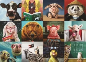 EUROGRAPHICS Puzzle Legrační zvířata