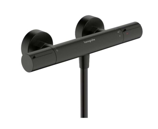 HANSGROHE - Ecostat Element Termostatická sprchová baterie, kartáčovaný černý chrom 13346340