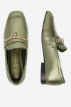Polobotky EVA MINGE CYNIA-LT2513-37 Přírodní kůže (useň) - Lícová