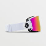 Snowboardové brýle Volcom Garden Matte White/Pink Chrome s UV ochranou růžové (VG0122101) jedna velikost