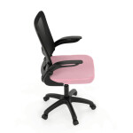 Dětská židle, houpací mechanismus, růžová síťovina, KA-K2006 PINK