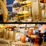 LEGO® Star Wars™ 75380 Závody kluzáků Mos Espa diorama