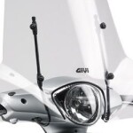 A110A montážní sada Piaggio Fly 50-100-125-150 (04-17) pro plexi 107A