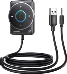 Ugreen CM723 černá / Bluetooth audio adaptér / USB / Jack 3.5mm / mikrofon (35002)