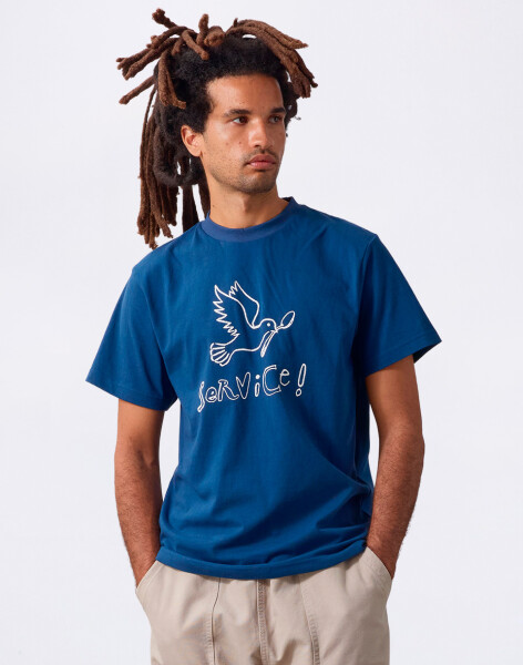 Tričko Service Works Dove Tee Navy