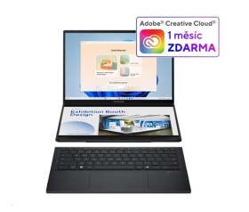 ASUS NTB Zenbook Duo (UX8406CA-OLED067X), Ultra 7 255H, 14" 3K, 32GB, 1TB SSD, Intel Arc, W11 Pro, Inkwell Gray EDF_2910126