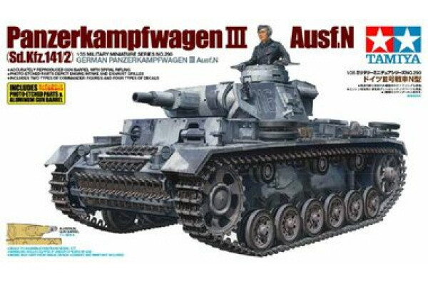 TAMIYA 35290 Panzerkampfwagen III Ausf.N Sd.Kfz.141/2