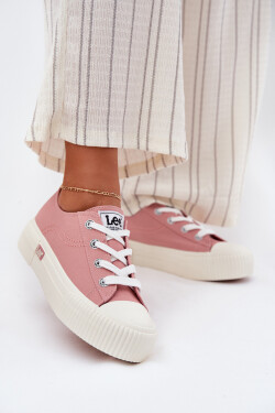 Dámské Tenisky Na Platformě Růžové LEE ISLA C WOMEN LOW 50251001 41