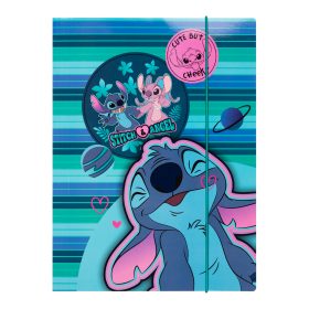 Colorino Colorino, R74784PTR, Lilo & Stitch, desky na sešity s gumičkou, A4, 1 ks