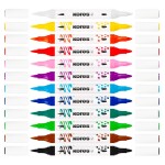 Kores Kreative Markers sada 12 barev, oboustranný hrot
