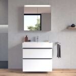 DURAVIT - Vero Air Umyvadlo 80x47 cm, s přepadem, otvor pro baterii, bílá 2350800000