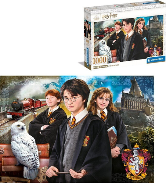 Puzzle Harry Potter 1000 dílků - Clementoni
