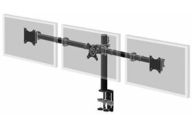 IIYAMA 3 ramenný držák pro 3 monitory 10 - 27 / nosnost 10kg na monitor / VESA 75x75 100x100 (DS1003C-B1)