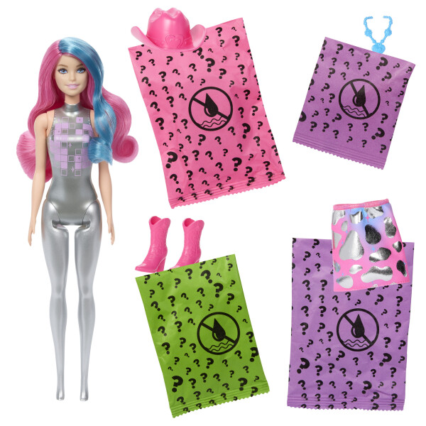 BRB COLOR REVEAL BARBIE DISCO HVĚZDA ASST