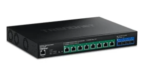 TRENDnet Switch 12-port 10G PoE++ 720W / Switch / Web Smart / 10 Gbit/s (TPE-7124SBF)